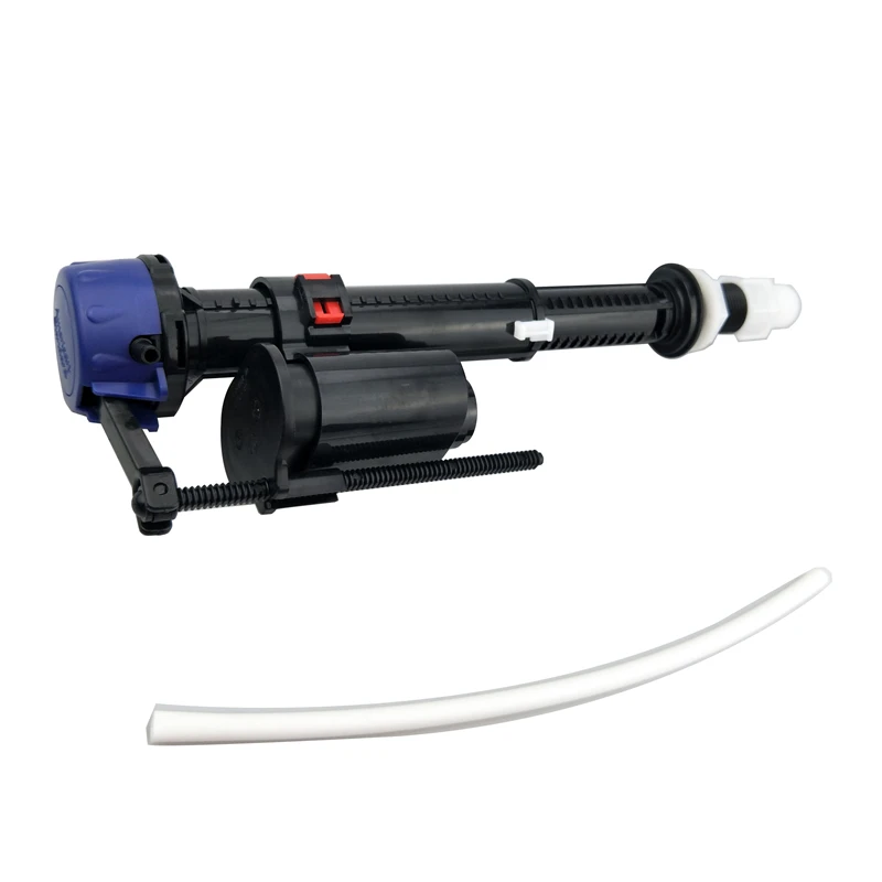 Fix for American Standard Bottom Entry Toilet Fill Valve Water Inlet Replacements Parts Cistern Float Black