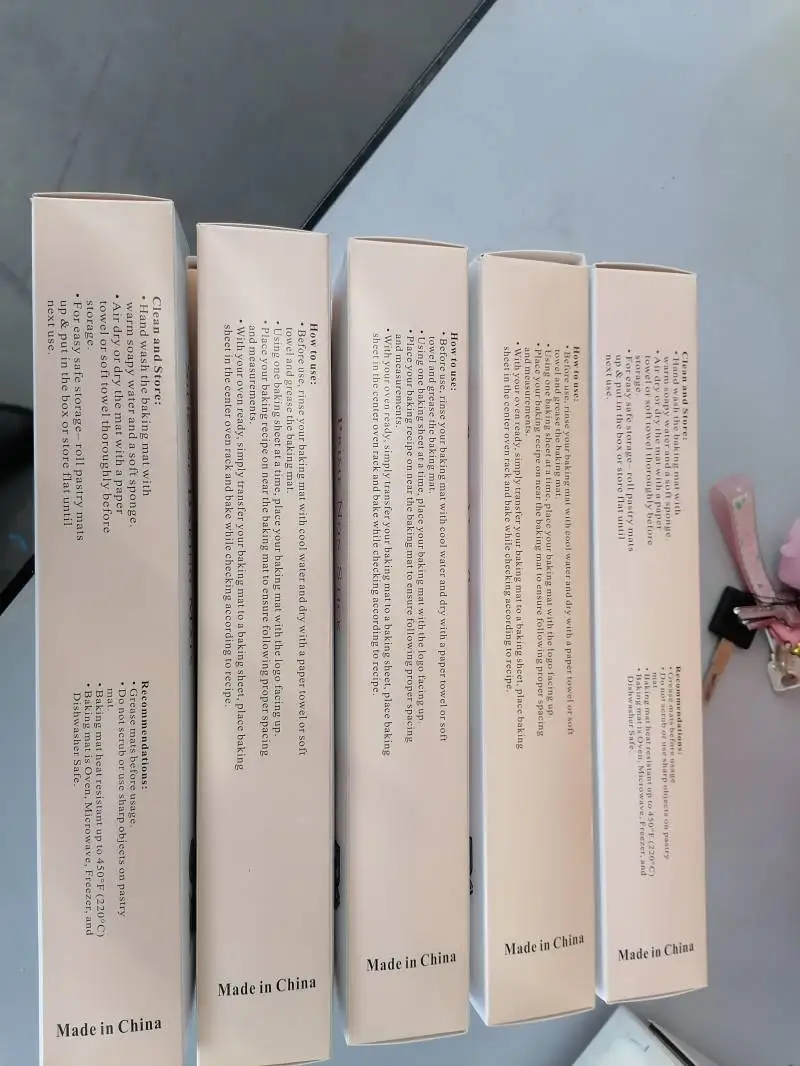 Oven Silicone Baking Paper - Set of 2 Non-Stick Quarter Sheet  Professional Food Safe Tray Pan Liners  21x30cm