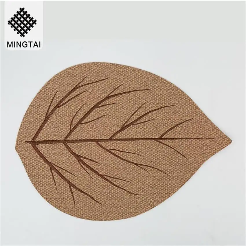 Style Dining Cloth Square Cotton Linen Placemats Printed Table Mats and Home Heating Pads with Drainage Features Placemats