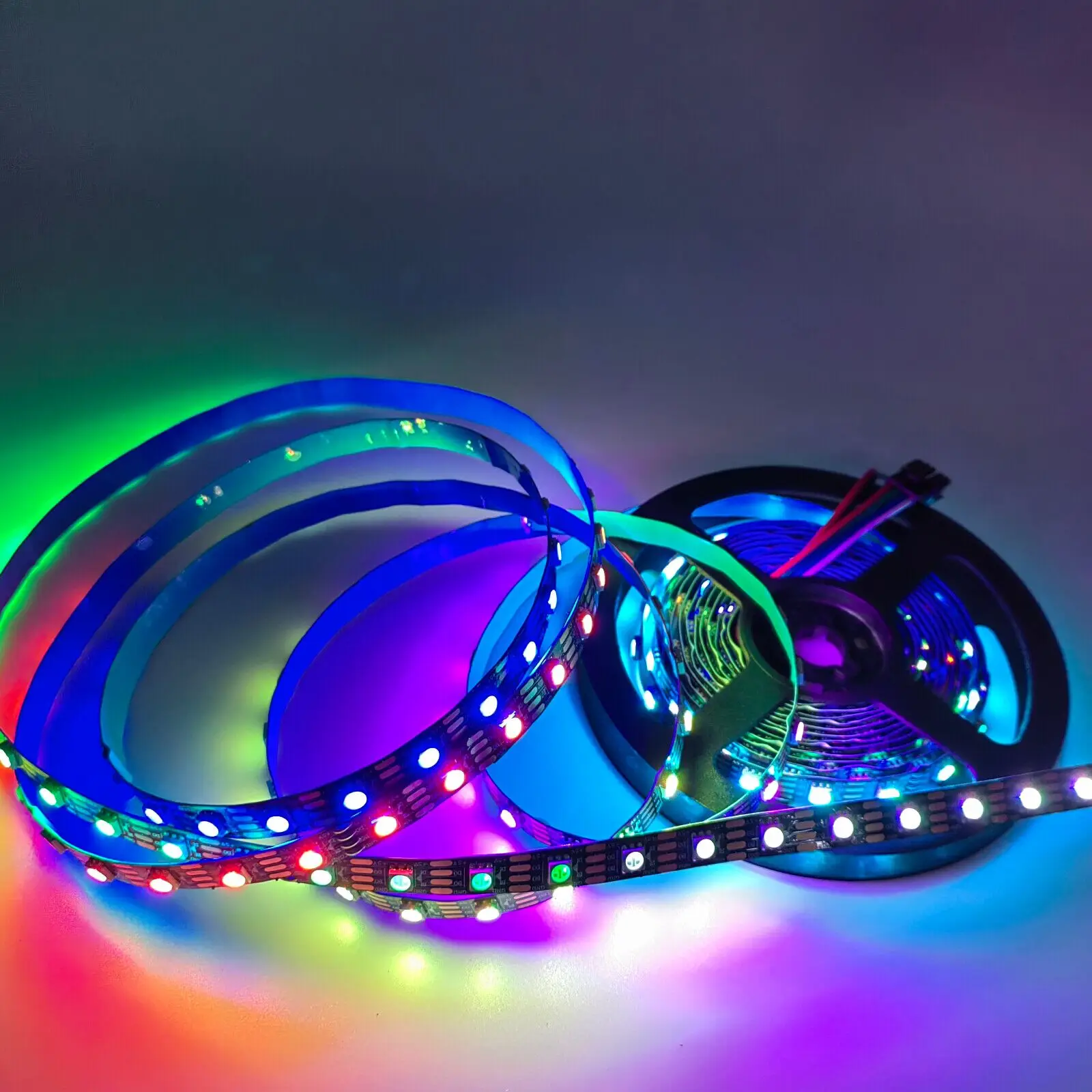 5 В ws2811 ws2813 ws2812 Светодиодная лента 10 мм 12 60 светодиодов 144led Водонепроницаемая IP20 IP65 полноцветная светодиодная Пиксельная подсветка