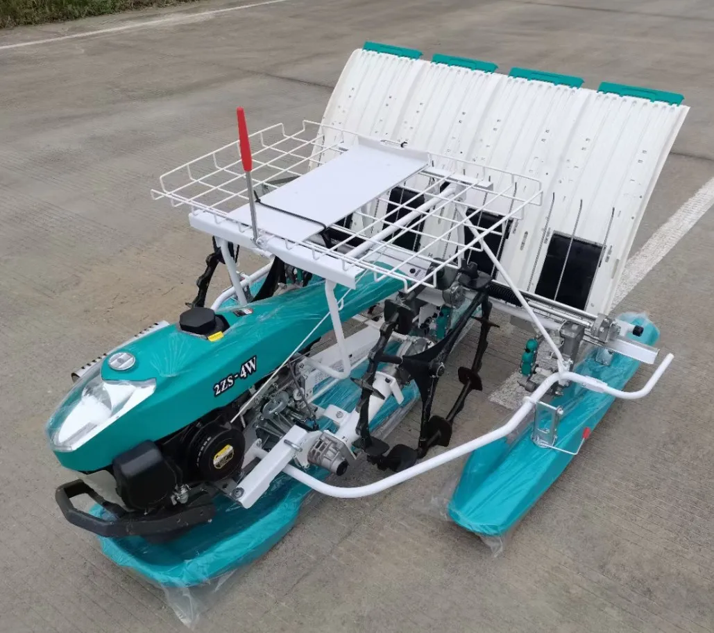 2021 Most Popular 6 Rows Riding Type Rice Transplanter