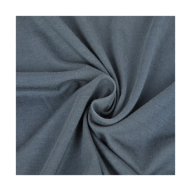 
Siro-elite Singeing Rayon Spandex Custom Knit Fabric Single Jersey 