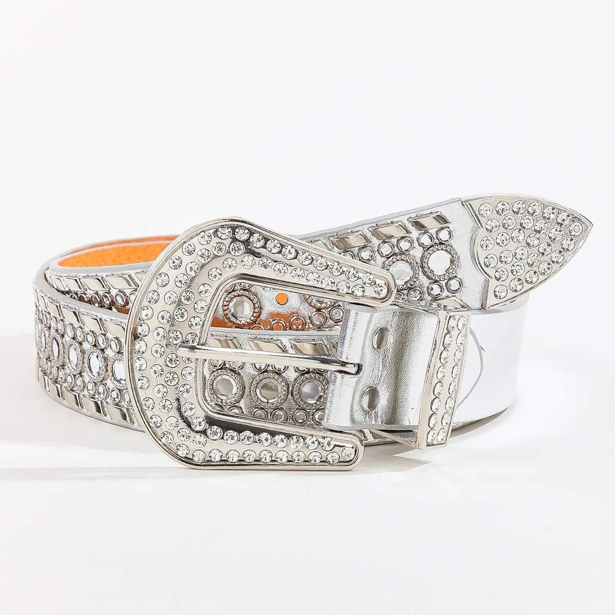 Ремень со стразами для мужчин и женщин ковбойская скотка с шипами кожаный ремень для джинсов и брюк