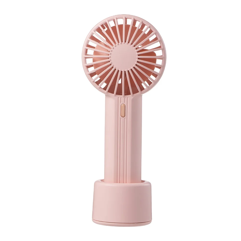 2023 High Quality 1200Mah Long Battery Life 3 Speeds Quiet Brushless Rechargeable Portable Pocket Mini Handy Handheld Fans