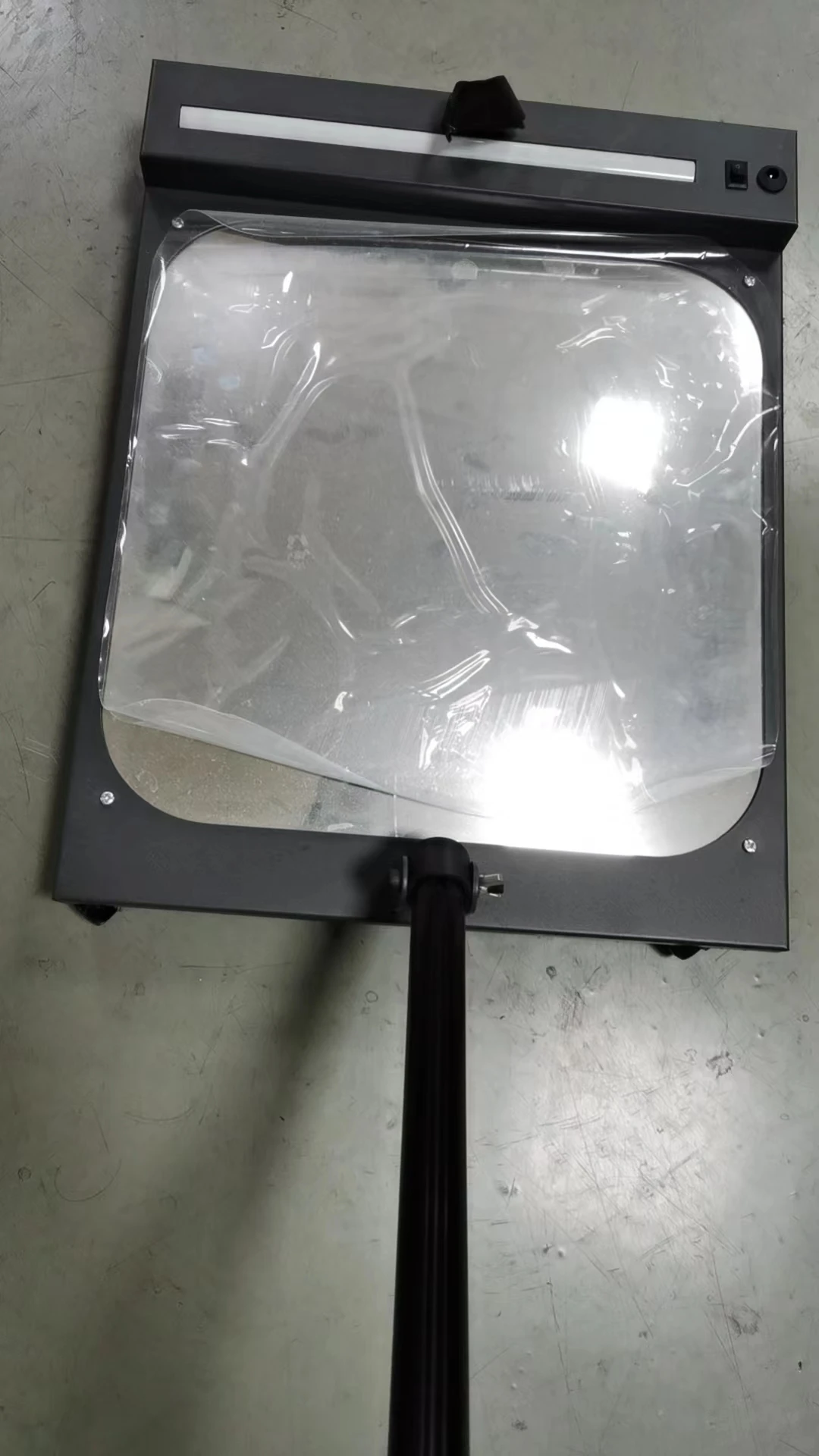 CE Square telescoping inspection mirror security under vehicle search mirror camera video keep