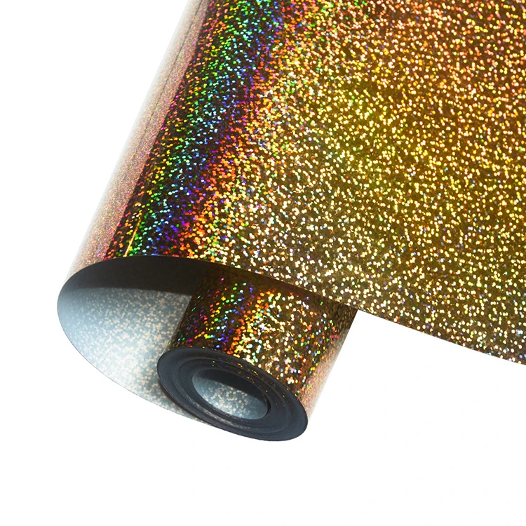 Most Popular Fashion Rose Gold Hotfix Metallic Foil Heat Transfer Film Factory Wholesale