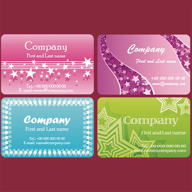 Custom Paper Name Card Embossing Art Paper Custom Business Card