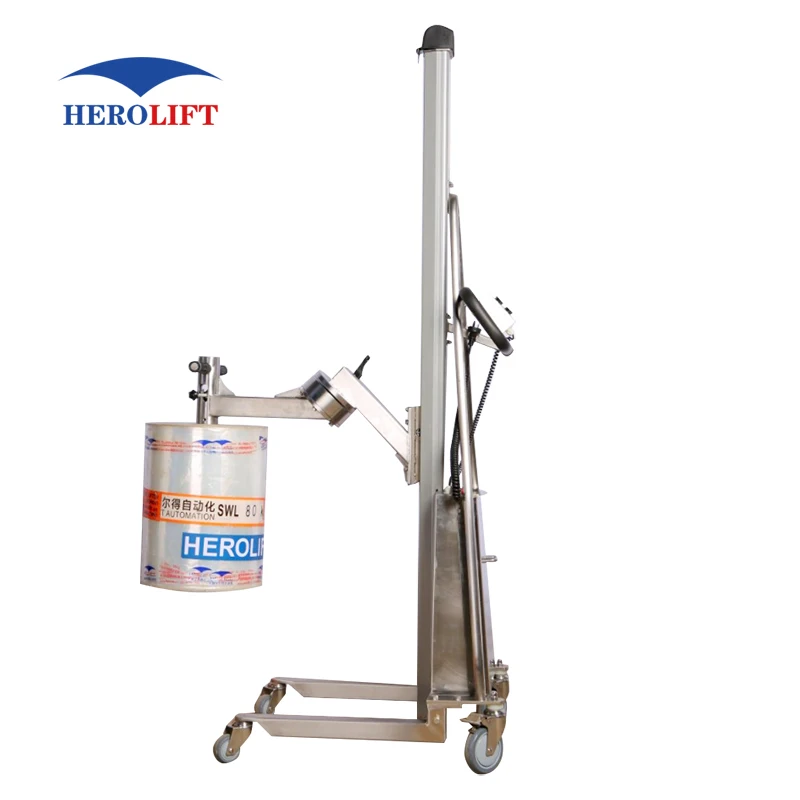 Hot sale light duty roll paper roller lift film reel lifter with lower price