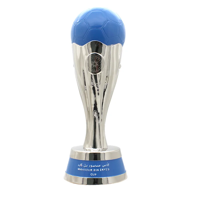 High quality championship awards custom metal Football Basketball Medal trophies Custom sports trophies