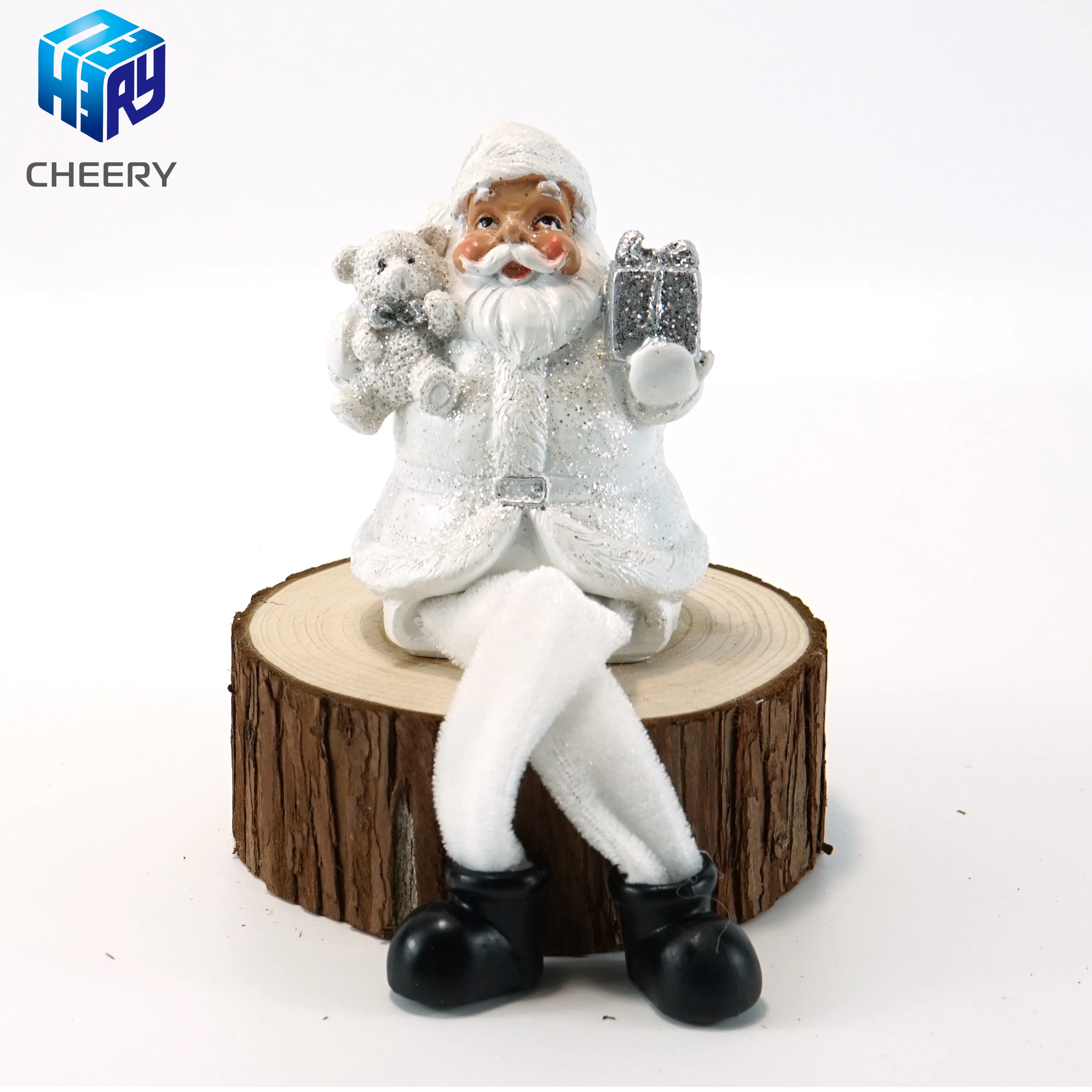 
New Design High Quality Snow House Christmas Gift Customized Resin Feature Material Home Decoration in Quanzhou Factory 