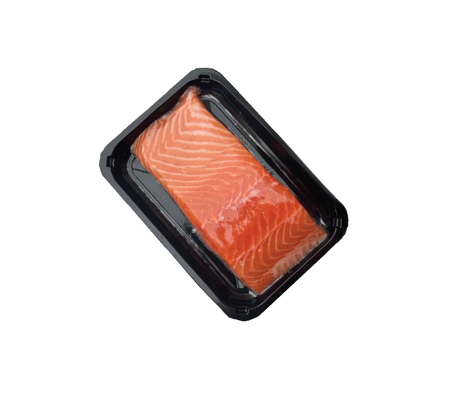 PP Easy peel skin tray Disposable plastic VSP food tray plastic skin dish vacuum skin packaging container VSP CARD