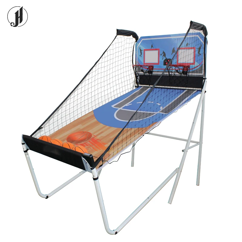 Custom indoor basketball rack with Entertainment and training basketball game kids portable basketball electron count score ware