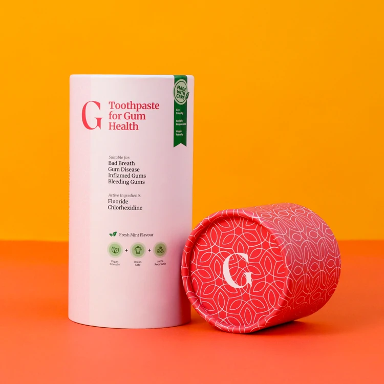 Factory Wholesale Eco-friendly Materials custom printed cardboard coffee tea cylinder box paper tube packaging