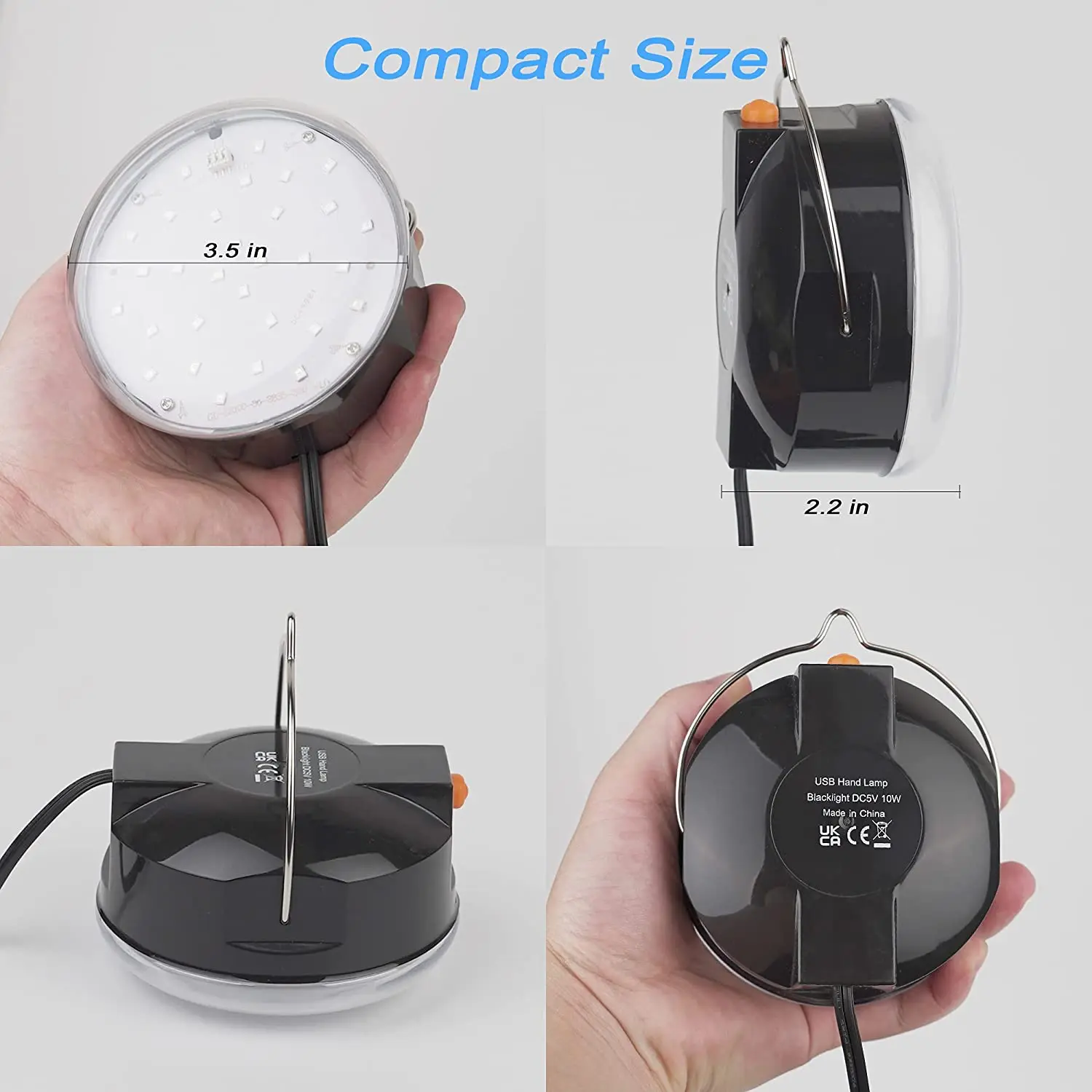 Светодиодная лампа с USB 10 Вт портативная УФ-лампа светится в темноте для вечеринки спальни декора комнаты постеры