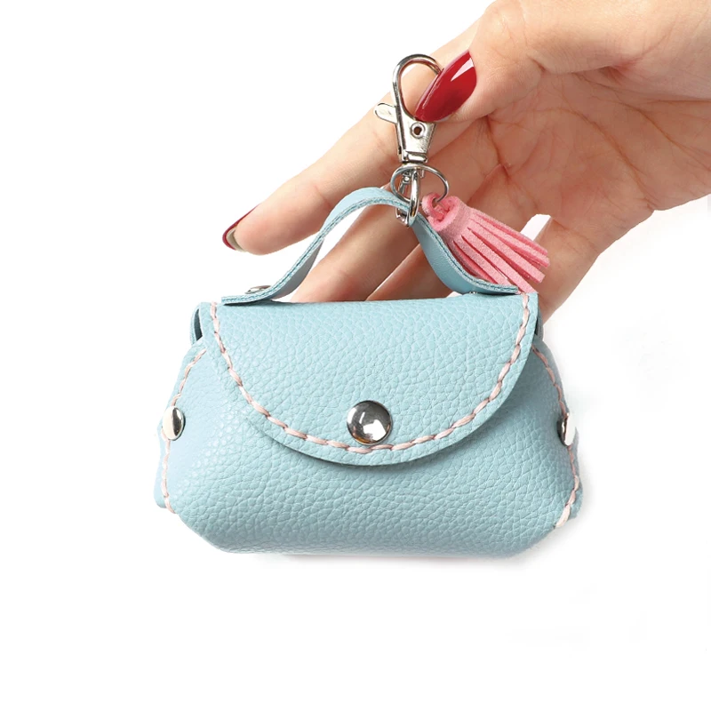 Wholesale DIY Promotional PVC Leather Custom Kids small promotional toys Luxury Coin Purse