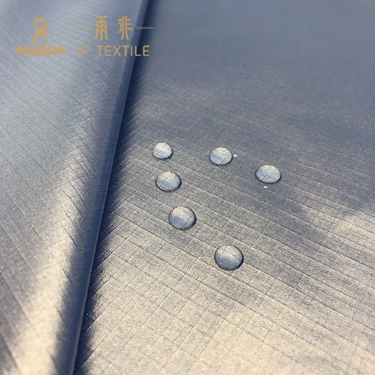 
children kid colorful outdoor waterproof ripstop design PU shiny membrane polyurethane laminate fabric 