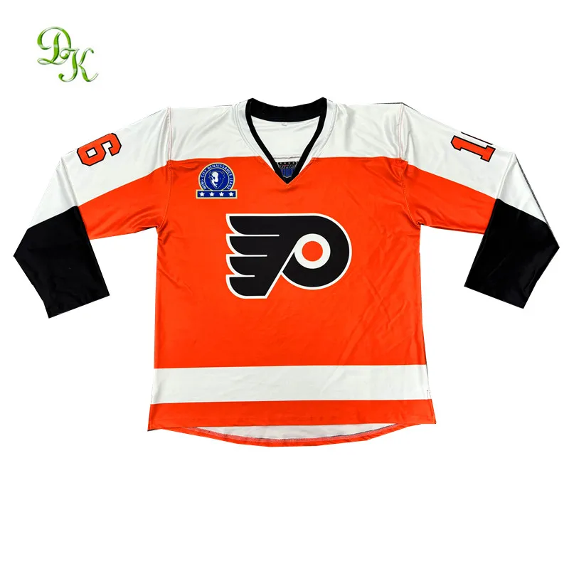 Custom design sublimation print field hockey goalie youth jersey