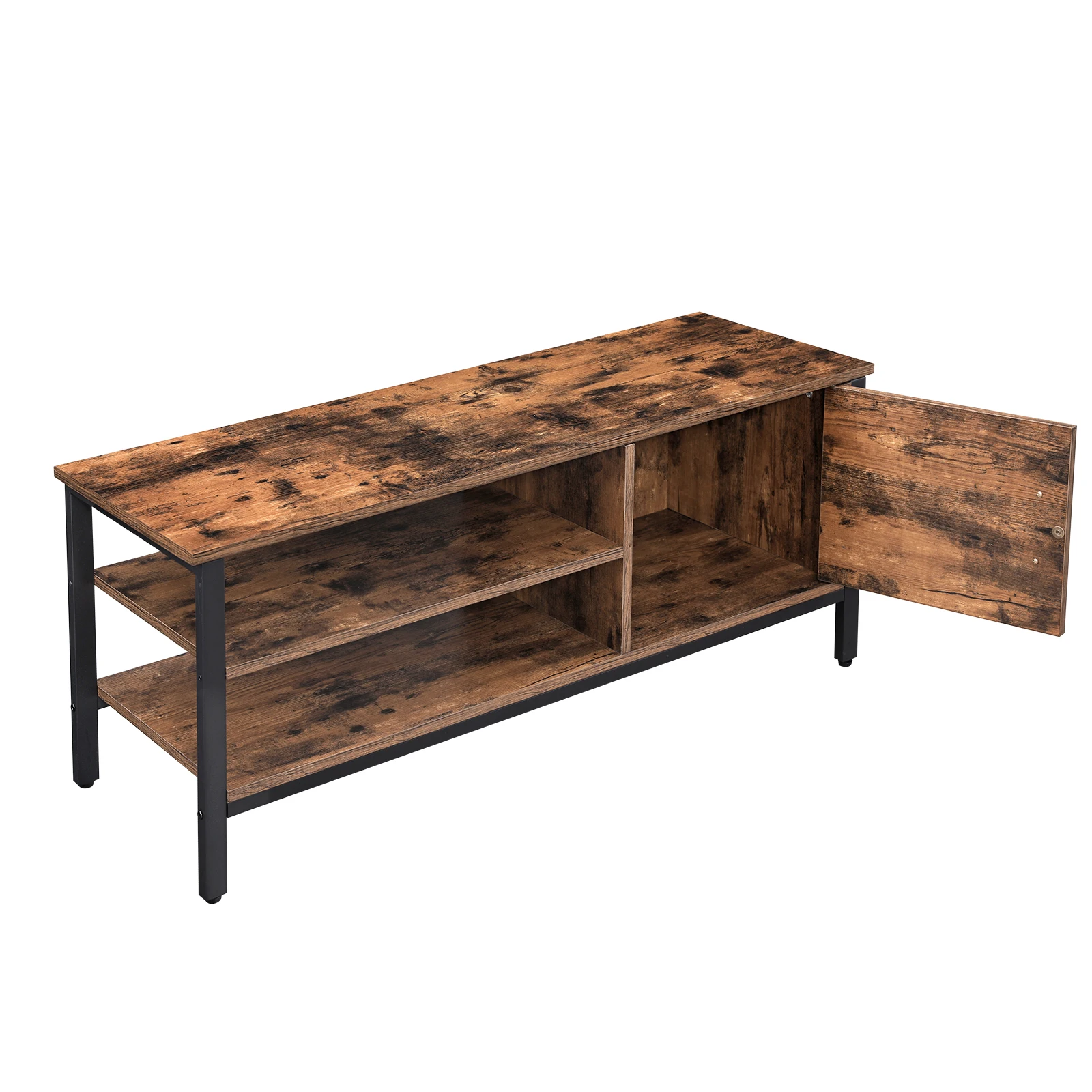 solid wood waterproof 360 degree tv console cabinet rack modern tea center table and tv cabinet stand combination with leg