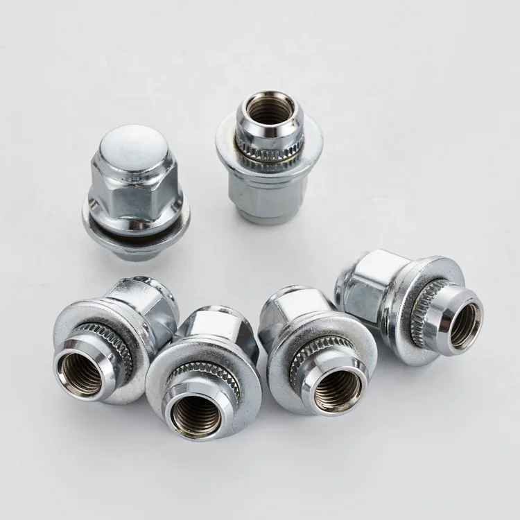 Набор из 20 12x1 25 1 47 дюймов 13/16 Hex OEM Mag стильная шайба Заводские Сменные черные гайки для Nissan Infiniti колеса