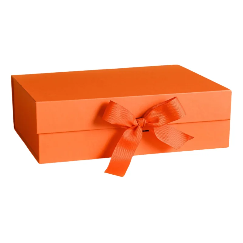 Factory Luxury Big Wedding Luxury Collapsible Cardboard Clothing Shoes Magnetic Closure Packaging Folding Paper Gift Box