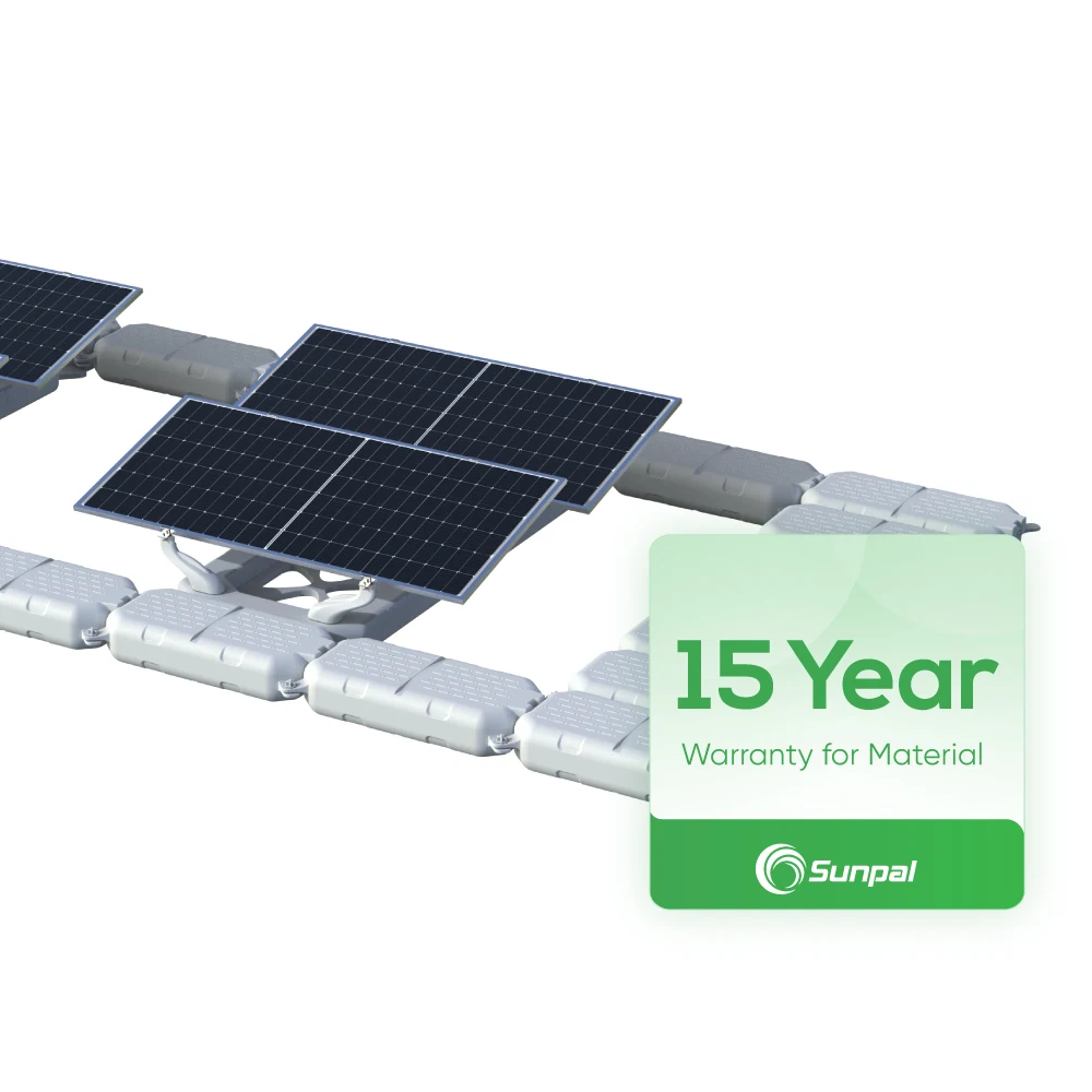 Sunpal Solar Panel Bracket Landscape Structure Floating Pv System For Lake