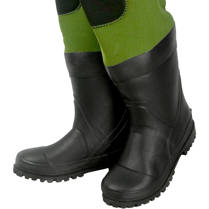 JETSHARK best quality fishing waders Thicken to keep warm and cold Rain Pants fly fishing waders