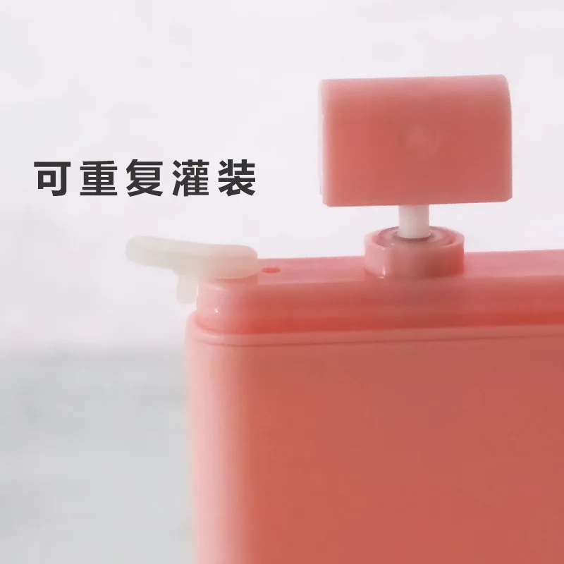 Wholesale custom Logo Fine mist PP Plastic Pocket Credit Card Perfume Spray Bottle,shield deodorant