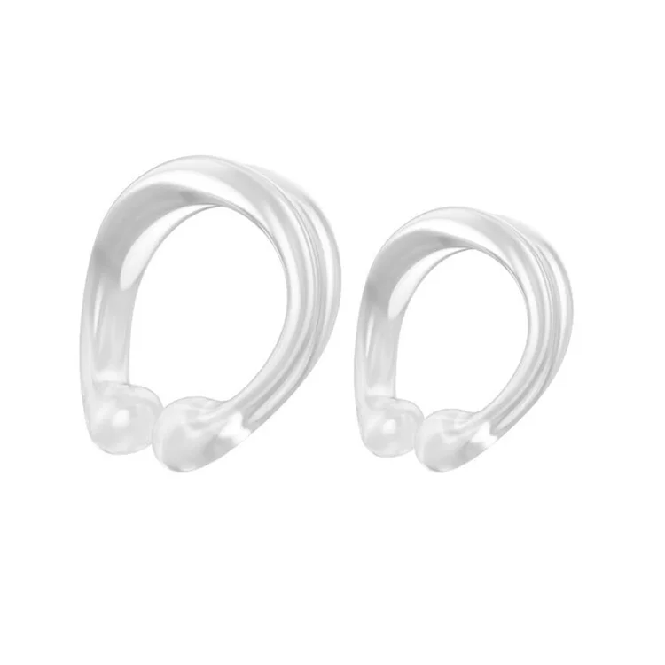 Penis Rings 2PCS Male Foreskin Correction Cock Rings Chastity Cage Training Device Delay Ejaculation Sex Toys for Men Couple