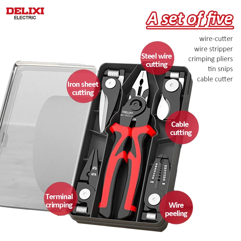 5-in-1 Head Changing Pliers