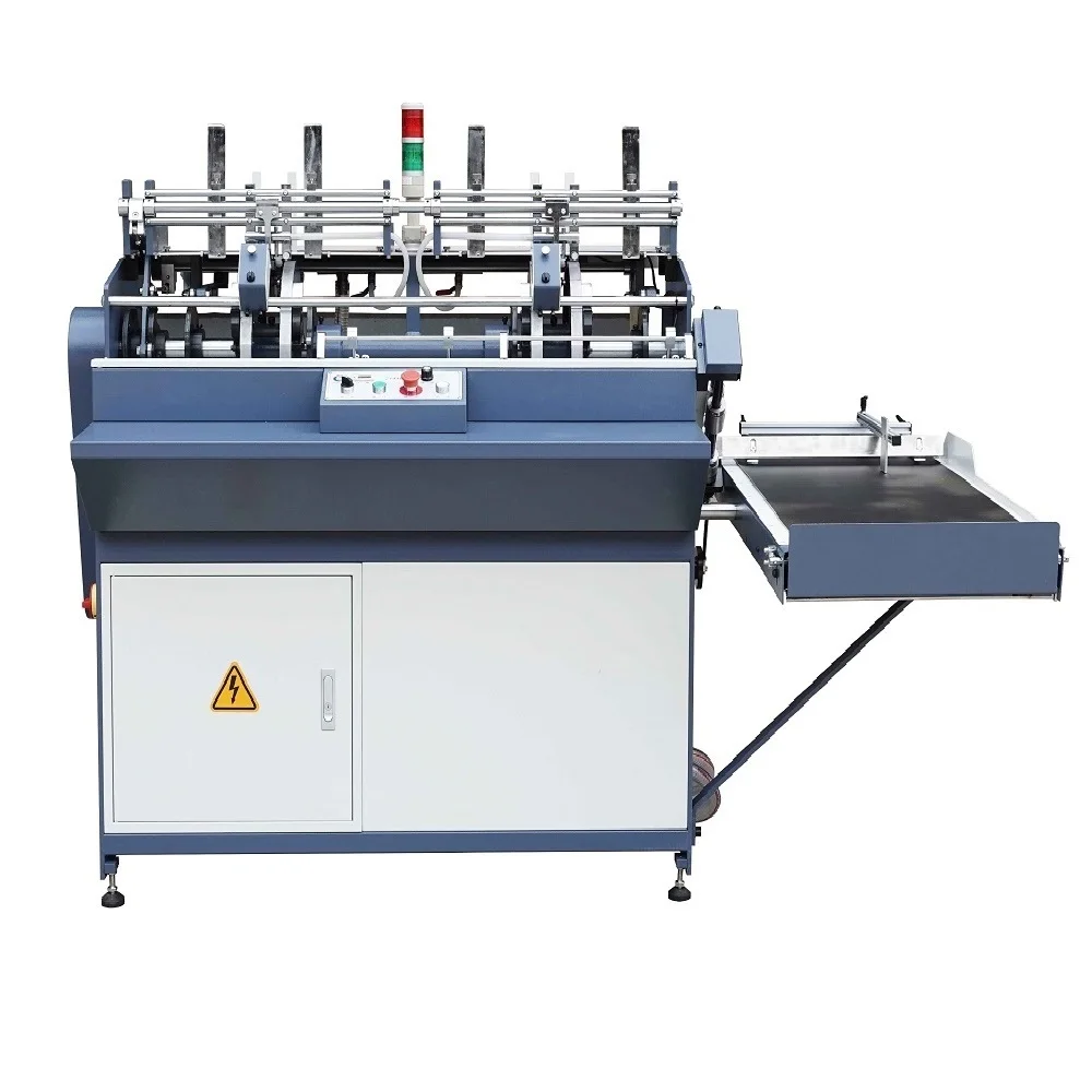 Beijing runda end sheet gluing machine for notebook hardcover