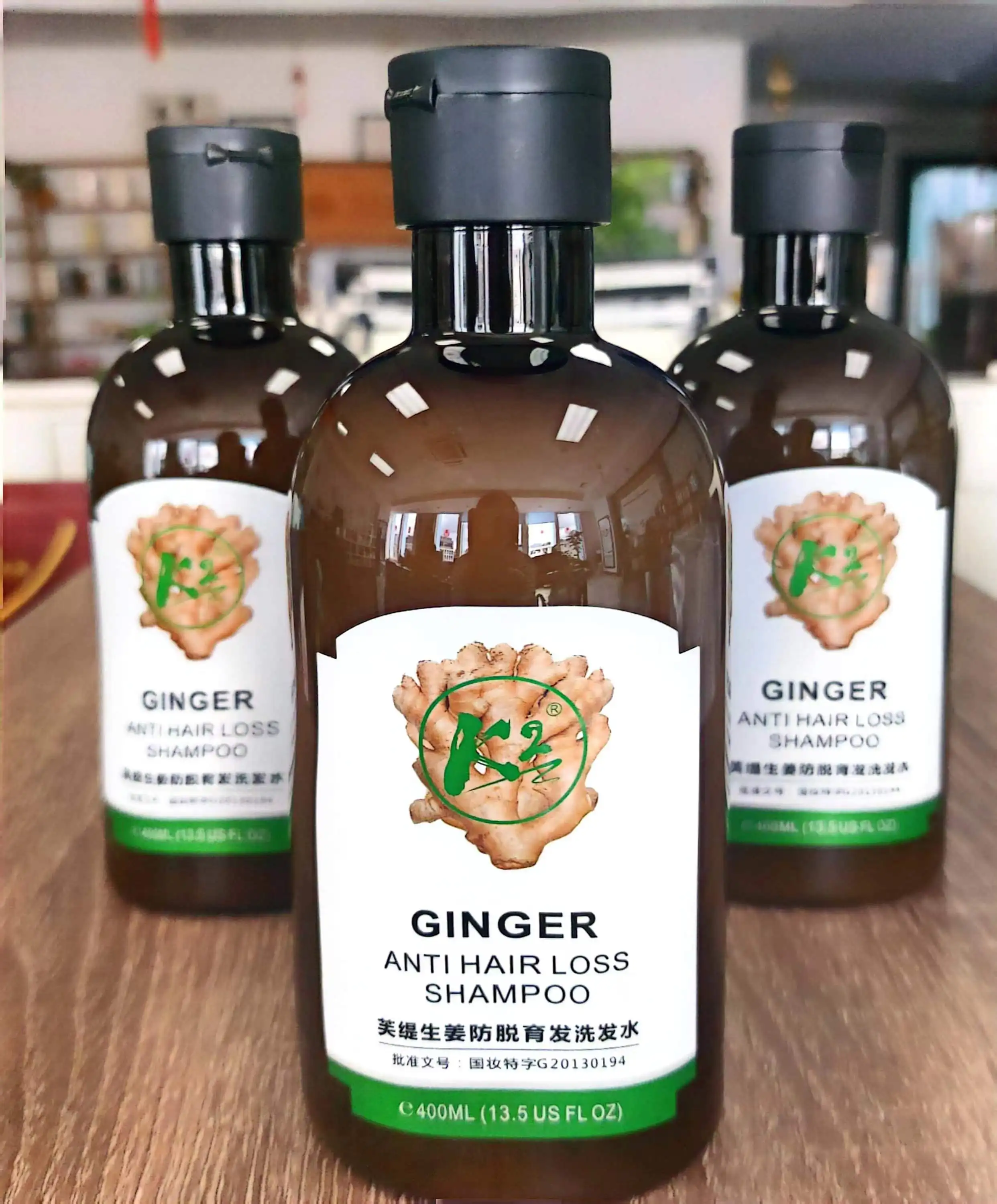 400ML Hair Clarifying Shampoo Ginger Anti Hair Loss Shampoo wholesale hair shampoo manufacturer