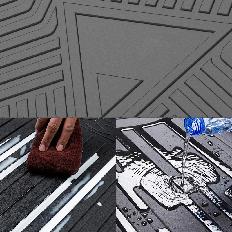 2021 New Design Customized Tpe All Weather Waterproof 3d Car Trunk Mats For Honda Crv 2017-2021