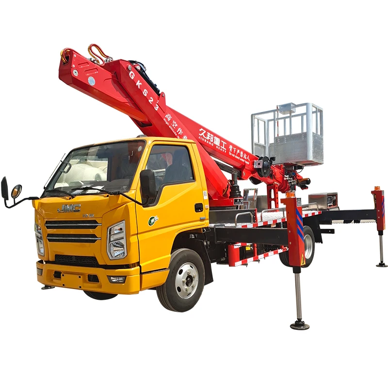 China manufacturer aerial working operation truck with Bucket High Altitude Aerial Working Platform truck