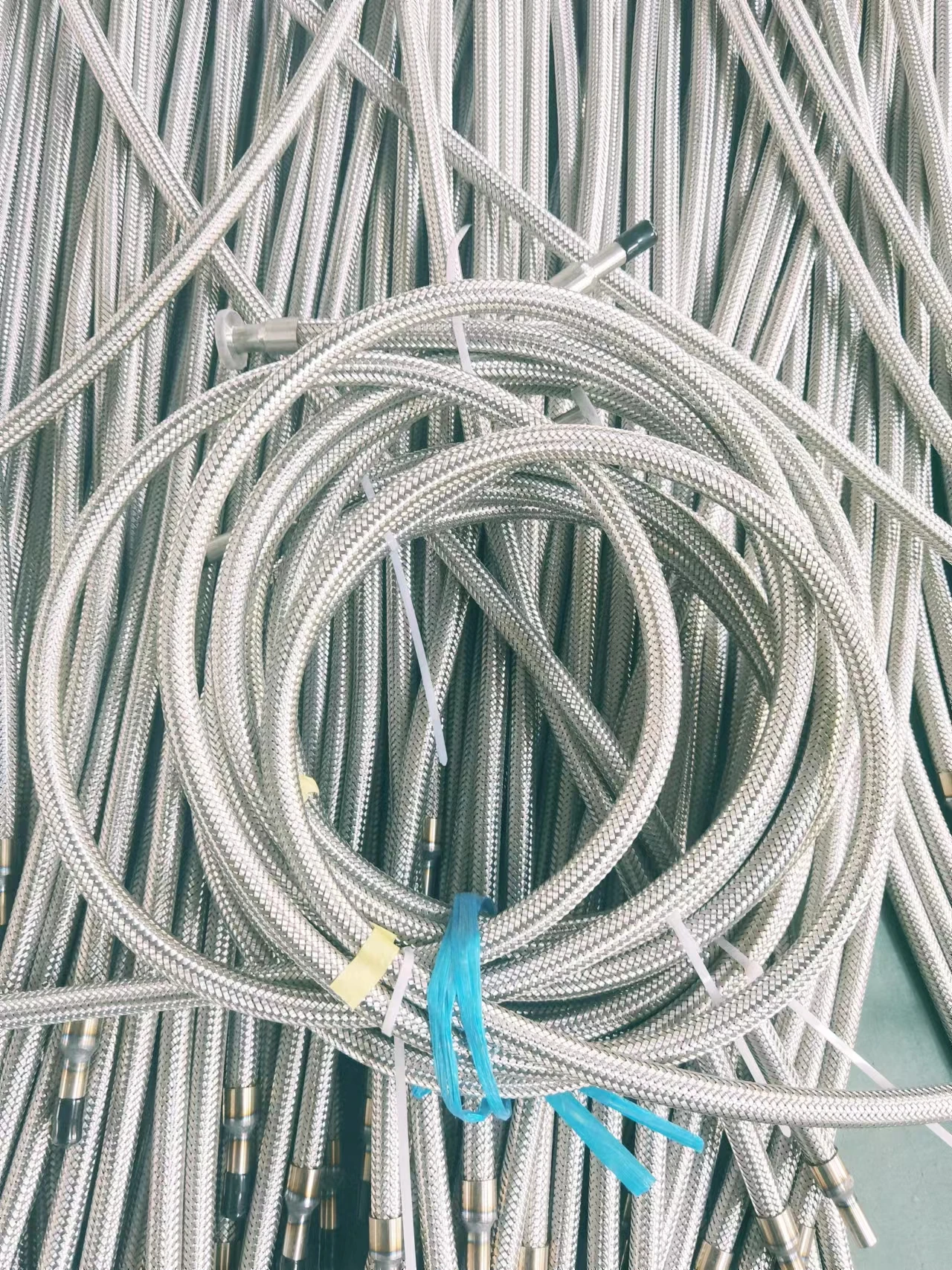 ss 304/316L 321  AISI braided air corrugated braided metal hose