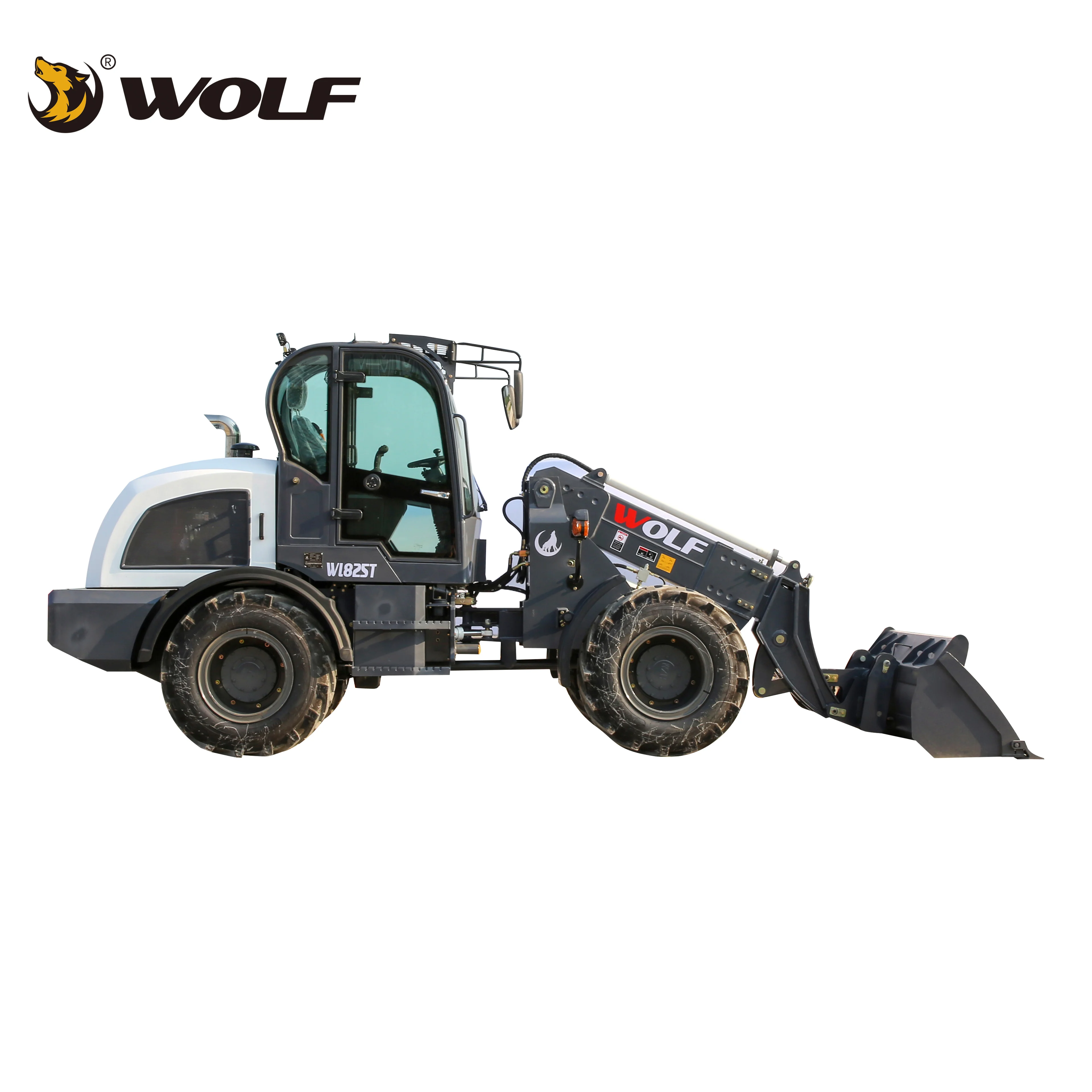 Wolf WL825T 2000kg Imported Engine Compact Forklift Telescopic Mini Wheel Loader