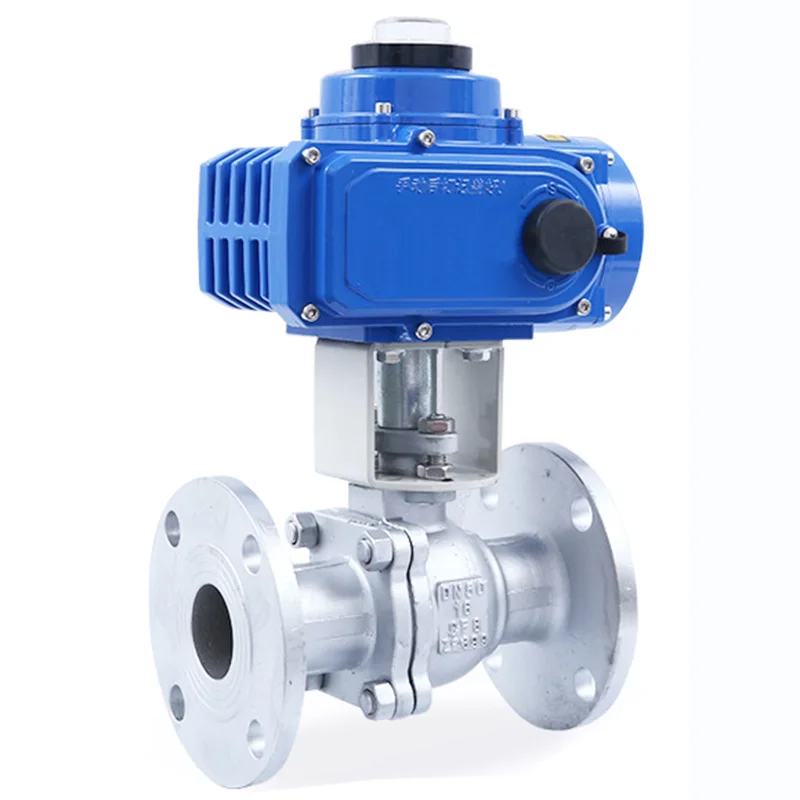 ANSI class150 2way 2-дюймовый Электрический фланцевый шаровой клапан DN15 304 из нержавеющей стали Пневматический шаровой клапан