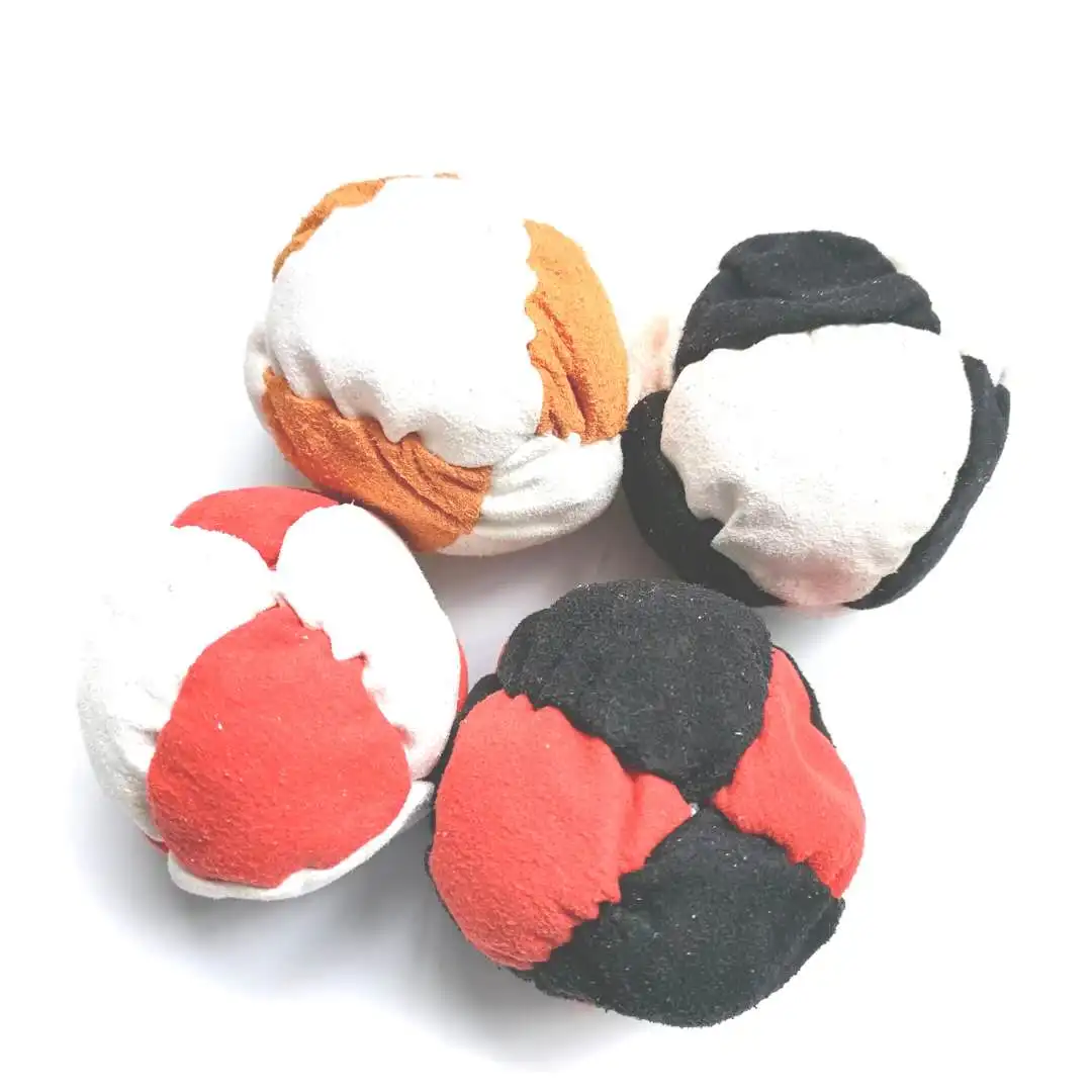 Suede SuperSacks Sand Filled Hacky Sack 4-16 Panel Leather Footbag