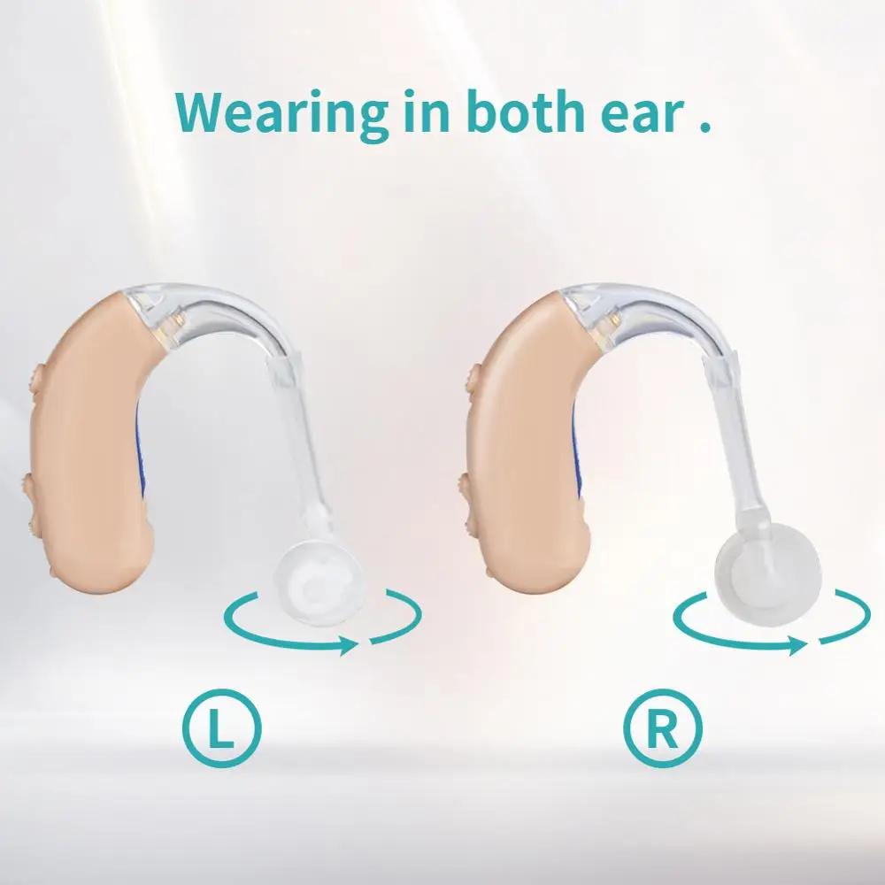
Affordable BTE Hearing Amplifier Behind The Ear Hearing Aid Digital Hearing Amplifiers for the elderly 