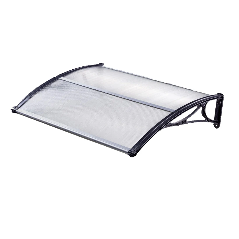 High quality rain shelter door canopy and window awning Anti-UV protection garden awning Polycarbonate Board awning windows