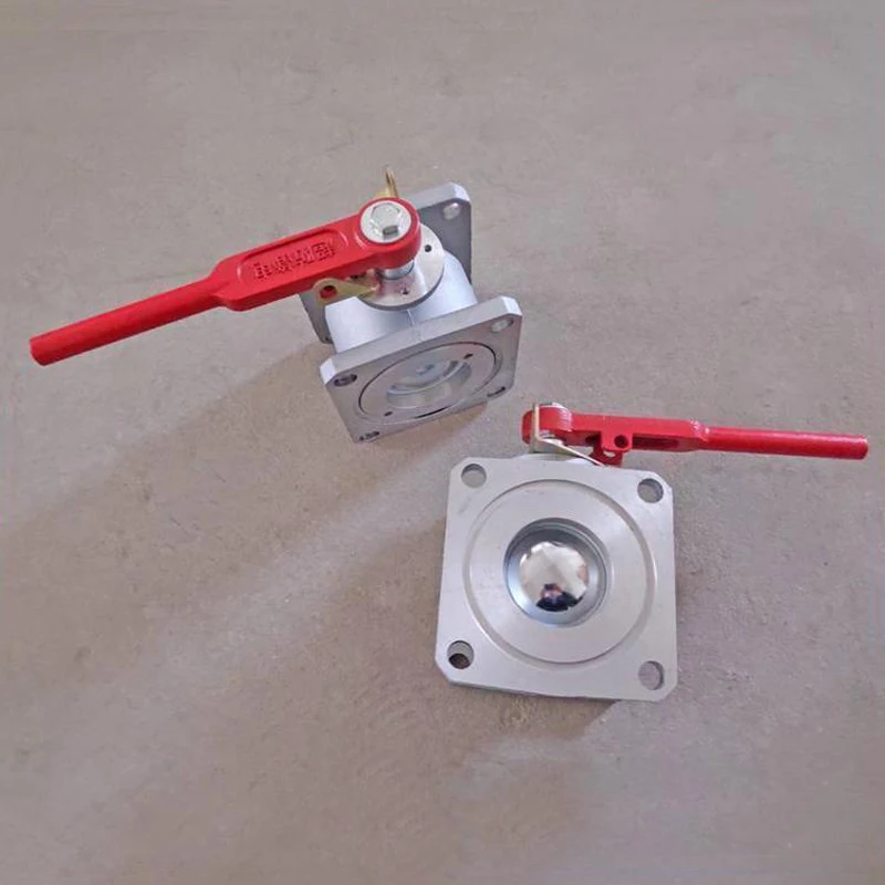 Sprinkler fittings 2-way ball valve DN50 DN65 DN80 DN100 aluminum stainless steel through ball valve