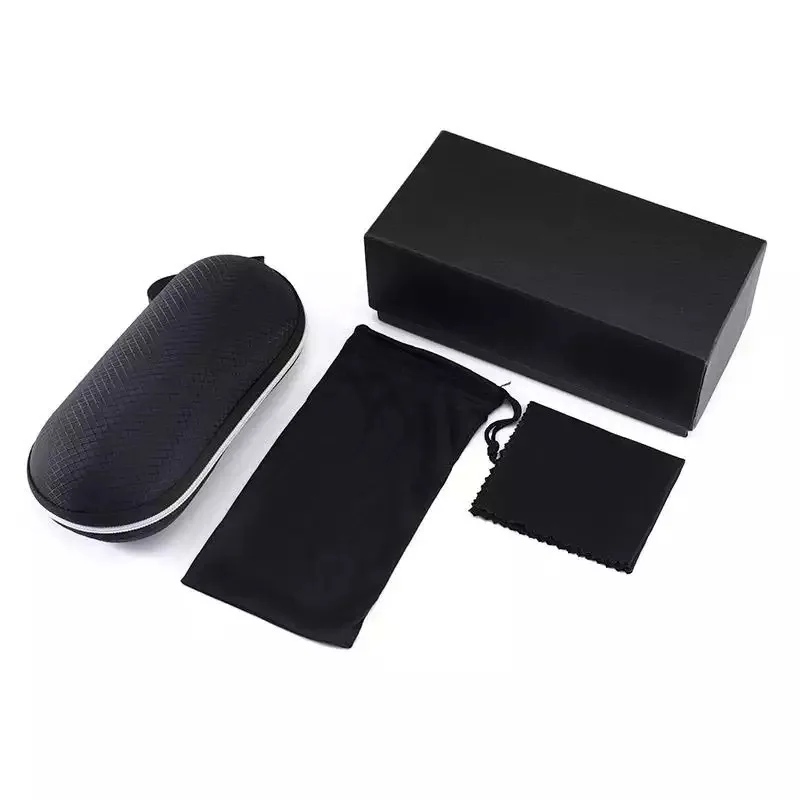 Fashion Portable Eva Hard Shell Shockproof Sport Sunglasses Case with Travel Zipper Carabiner Eyeglasses Case
