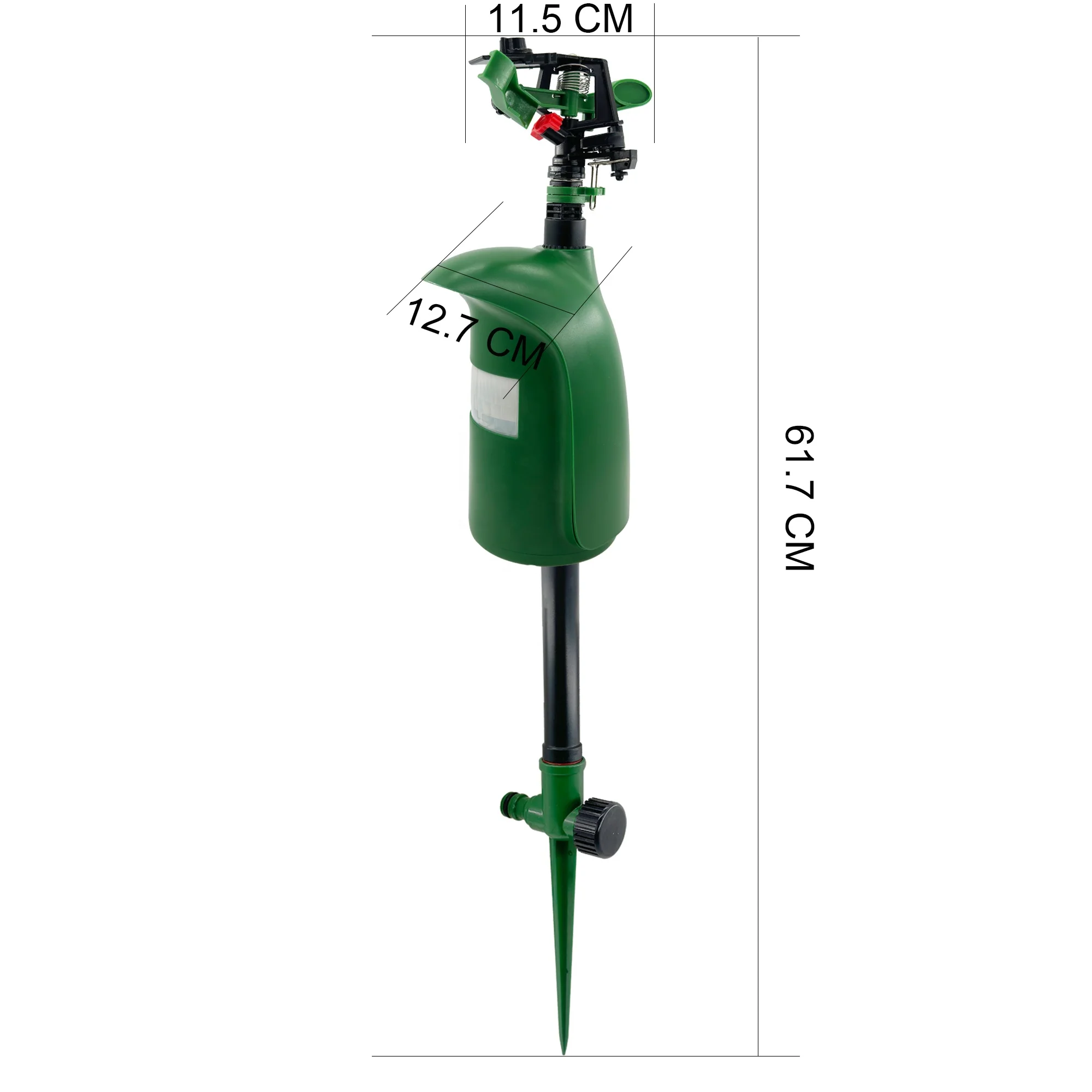 Outdoor Motion Activated Cat Repellent Garden Water Jet Spray Deer Dog Deterrent Chaser Yard Sensor Sprinkler Animal Repeller