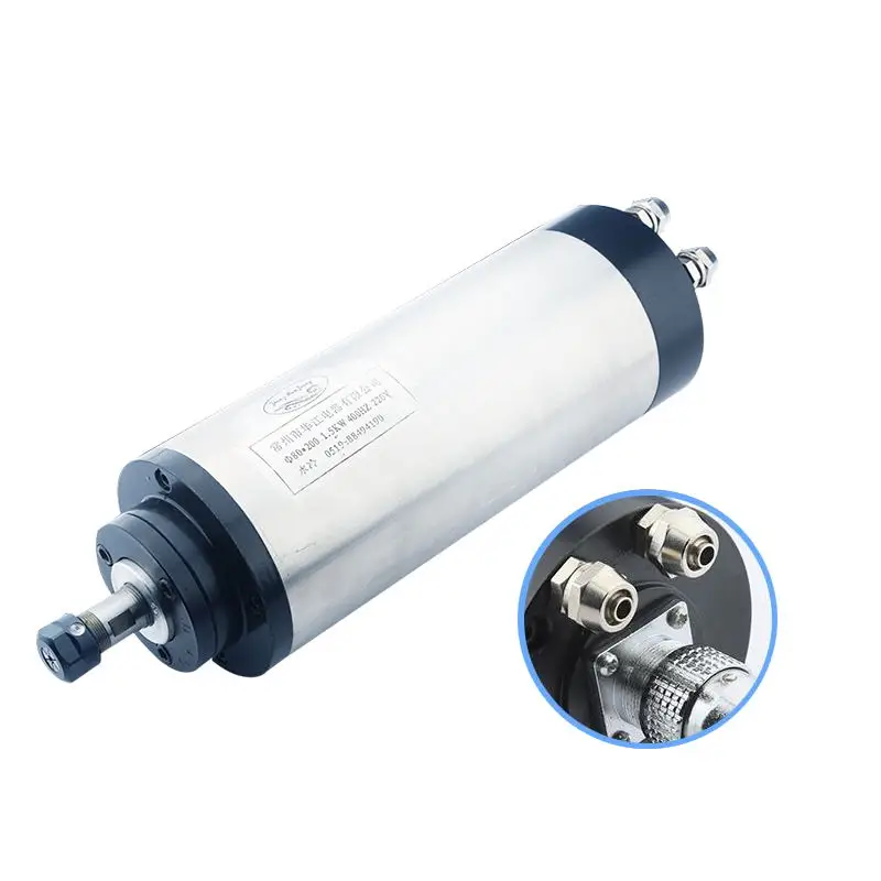 Высокая скорость 1.5kw er11/er20 Электрический шпиндель с воздушным охлаждением для маршрутизатора