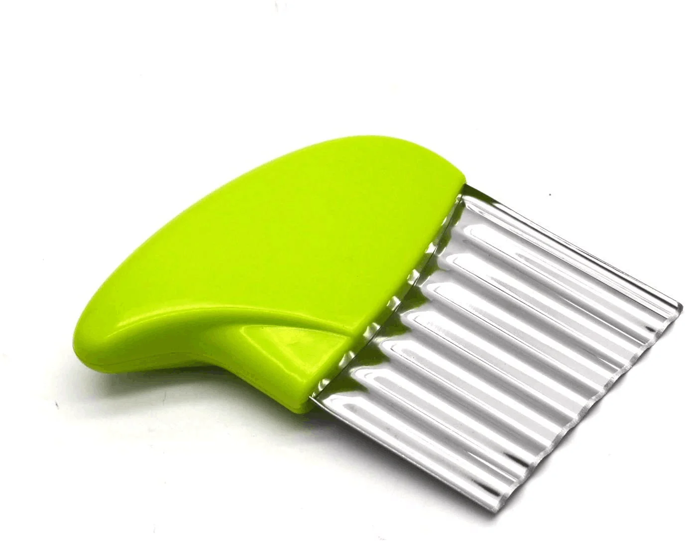 Stainless Steel Potato Carrot Chip Vegetable Crinkle Wavy Chopper Cutter French Fry Slicer