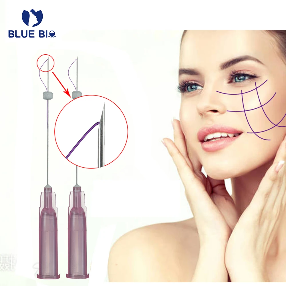 Sharp Cosmetic Neck Lines Fill Facial Beauty Skin Fadenlifting 29g 38mm Mono Pdo Threads