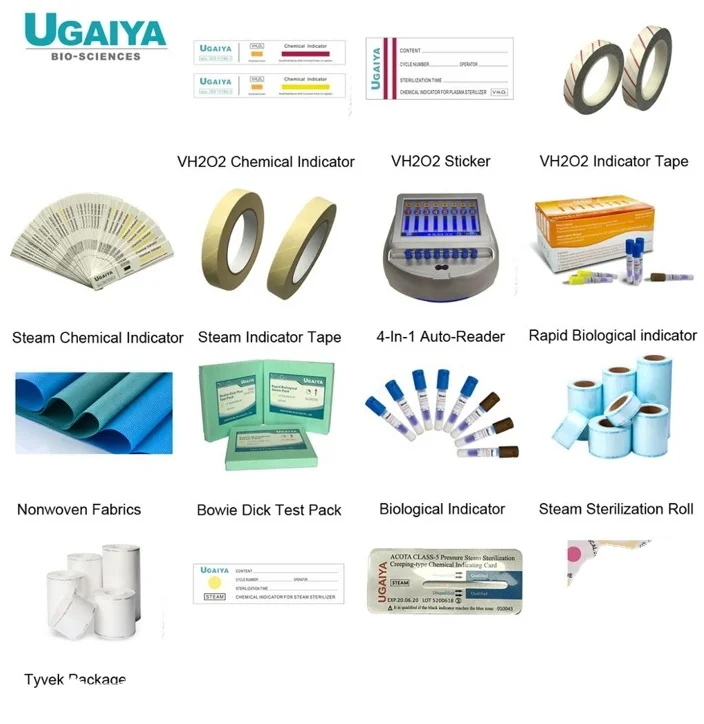 CE certified Validation laboratory 20 mins 1hour 3 hours autoclave rapid biological indicator