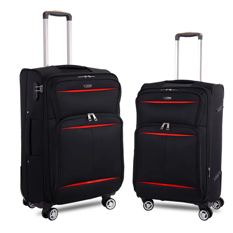 High Quality Fashion Waterproof Oxford Suitcase Airflight Trolley Luggage Travel Bag