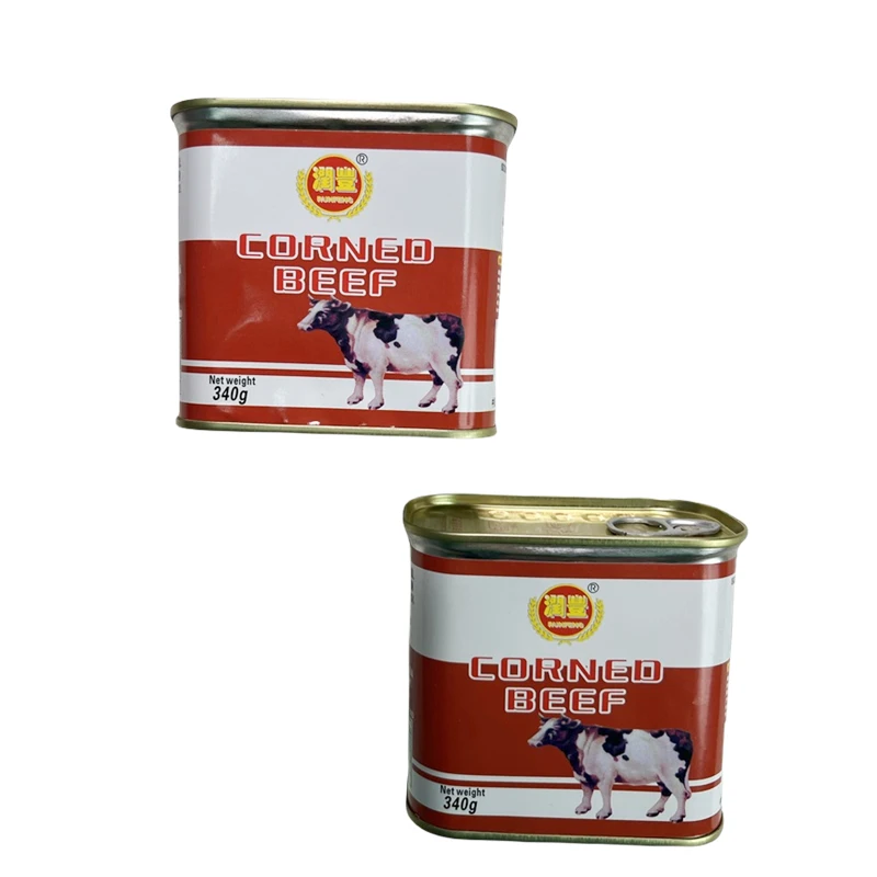 Premium Quality Delicious Taste Halal Wholesale Canned Corned Beef Canned Food