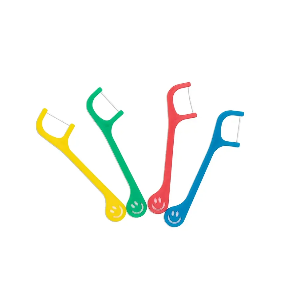 New Product Colorful Eco Friendly Interdental Brush Dental Floss Picks Toothpicks for Kids