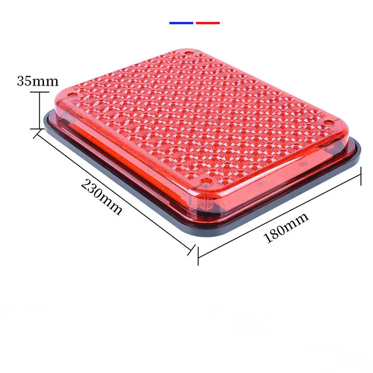 Led Car Flashing Warning Lights Automotive Emergency Caution Light Safety PC Material Flashing Light